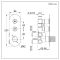 Milano Orta - 2 Outlet Round Push Button Thermostatic Shower Valve - Chrome