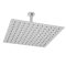 Milano Arvo - Chrome Thermostatic Shower with Diverter, Ceiling Mounted Shower Head and Hand Shower (2 Outlet)
