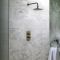 Milano Earlham - Art Deco Thermostatic Shower with Shower Head (1 Outlet) - Choice of Finish