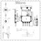 Milano Vis - Chrome Thermostatic Digital Shower with Round Shower Head and Hand Shower (2 Outlet)