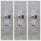 Milano Vis - Chrome Thermostatic Digital Shower with Ceiling Mounted Square Shower Head and Hand Shower (2 Outlet)