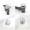 Milano Vis - Digital Thermostatic Control with Hand Shower, Overflow Bath Filler and Waste - Chrome
