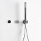 Milano Vis - Digital Thermostatic Control with Hand Shower, Overflow Bath Filler and Waste - Chrome