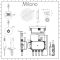 Milano Vis - Chrome Thermostatic Digital Shower with Round Recessed Shower Head, Hand Shower and Body Jets (3 Outlet)