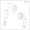 Milano Elizabeth - Traditional Brass Hand Shower - Chrome/Black