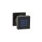 Milano Preto - Modern Front Fix Square Body Jet - Black
