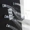 Milano Mirage - Modern Front Fix Pack of 6 Round Body Jets - Chrome