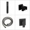 Milano Preto - Black Shower with Hand Shower (1 Outlet)