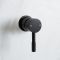 Milano Nero - Black Shower with Pencil Hand Shower Kit (1 Outlet)