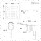 Milano Eris - Manual Shower Valve with 400mm Recessed Head - Copper (1 Outlet)