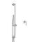 Milano Mirage - Chrome Shower with Pencil Hand Shower and Riser Rail (1 Outlet)