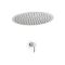 Milano Mirage - Chrome Shower with Recessed Shower Head (1 Outlet)