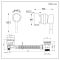 Milano Mirage - Modern One Outlet Mixer Valve with Overflow Bath Filler and Waste - Chrome