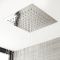 Milano - Modern 280mm Square Recessed Shower Head - Choice of Finish