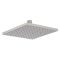 Milano Hunston - 200mm x 200mm Square Shower Head - Brushed Nickel