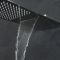 Milano Arvo - Modern Stainless Steel Shower Head with Waterblade - Chrome