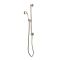 Milano Elizabeth - Traditional Riser Rail Kit with Hand Shower and Integrated Elbow - Brushed Gold