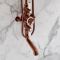 Milano Elizabeth - Brushed Copper Traditional Triple Exposed Thermostatic Shower with Grand Rigid Riser Rail and Bath Spout (3 Outlet)