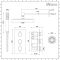 Milano Mirage - Chrome Thermostatic Shower with Diverter, Wall Mounted Shower Head, Hand Shower, Body Jets and Riser Rail (3 Outlet)