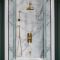Milano Elizabeth - Brushed Brass Traditional Thermostatic Shower with Diverter, Shower Head, Bath Spout and Riser Rail (3 Outlet)