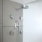 Milano Lune - Thermostatic Shower with Diverter, Shower Head, Hand Shower and Body Jets (3 Outlet) - Choice of Finish
