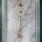 Milano Elizabeth - Brushed Brass Traditional Twin Exposed Thermostatic Shower with Grand Rigid Riser Rail (2 Outlet)