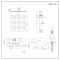 Milano Arvo - Chrome Thermostatic Shower with Diverter, Ceiling Mounted Shower Head and Hand Shower (2 Outlet)