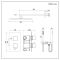 Milano Lyra - Twin Diverter Thermostatic Shower Valve with 300mm Shower Head and Hand Shower (2 Outlet) - Brushed Brass