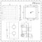 Milano Nero - Black Thermostatic Shower with Diverter, Recessed Shower Head and Hand Shower (2 Outlet)
