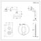 Milano Elizabeth - Black Traditional Thermostatic Shower with Diverter, Shower Head and Hand Shower (2 Outlet)