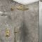 Milano Otto - Modern Thermostatic Shower with Wall Mounted Shower Head and Hand Shower - Choice of Finish (2 Outlets)