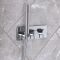 Milano Otto - Modern Twin Diverter Thermostatic Shower Valve with Hand Shower - Choice of Finish