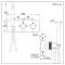 Milano Otto - Modern Twin Diverter Thermostatic Shower Valve with Hand Shower - Choice of Finish