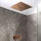 Milano Otto - Modern Thermostatic Shower with Diverter, Recessed Shower Head and Hand Shower (2 Outlet) - Choice of Finish