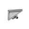 Milano - 250mm Corner Tile Insert Stainless Steel Shower Drain