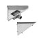 Milano - 250mm Corner Tile Insert Stainless Steel Shower Drain