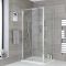 Milano Portland - Chrome Shower Side Panel - Choice of Sizes