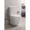 RAK Sensation - Gloss White Modern Touchless Close Coupled Rimless Toilet with Soft Close Seat