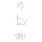 RAK Sensation - Gloss White Modern Rimless Wall Hung Toilet with Soft Close Seat