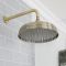 Milano - Wall Mounted Shower Arm - Brushed Gold