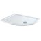 Milano Lithic - Low Profile Offset Quadrant Shower Tray - Choice of Size and Anti-Slip Option