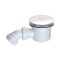 Milano Lithic - 90mm White Shower Waste