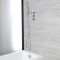 Milano Arvo - Chrome Thermostatic Shower Bath System - Choice of Outlets