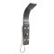 Milano Barton - Modern Shower Tower Panel with Shower Head, Hand Shower and Body Jets - Anthracite