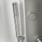 Milano Barton - Modern Shower Tower Panel with Shower Head, Hand Shower and Body Jets - Matt Silver