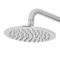 Milano Astley - Modern Thermostatic Exposed Corner Shower Tower Panel with Hand Shower, Body Jets and Shelf - Chrome