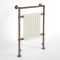 Milano Elizabeth - Brushed Bronze Traditional Heated Towel Rail - 930mm x 620mm