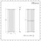 Milano Aruba - Anthracite Vertical Designer Radiator - 1780mm x 590mm (Single Panel)