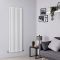 Milano Aruba - White Vertical Designer Radiator - 1780mm x 590mm (Single Panel)