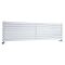 Milano Aruba - White Horizontal Designer Radiator - 472mm x 1780mm (Double Panel)